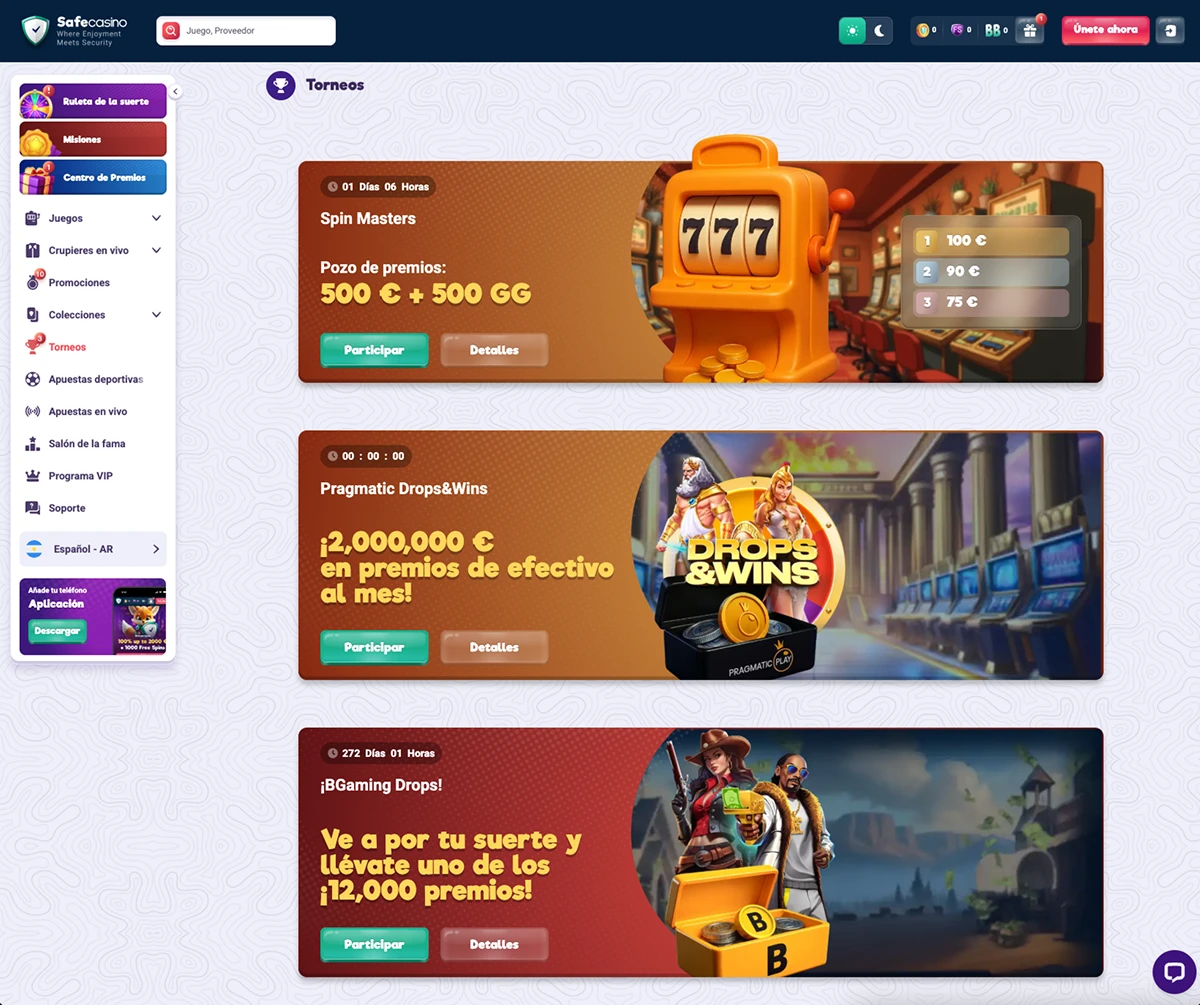 Safe Casino Plataforma de entretenimiento Safe Casino Plataforma de entretenimiento